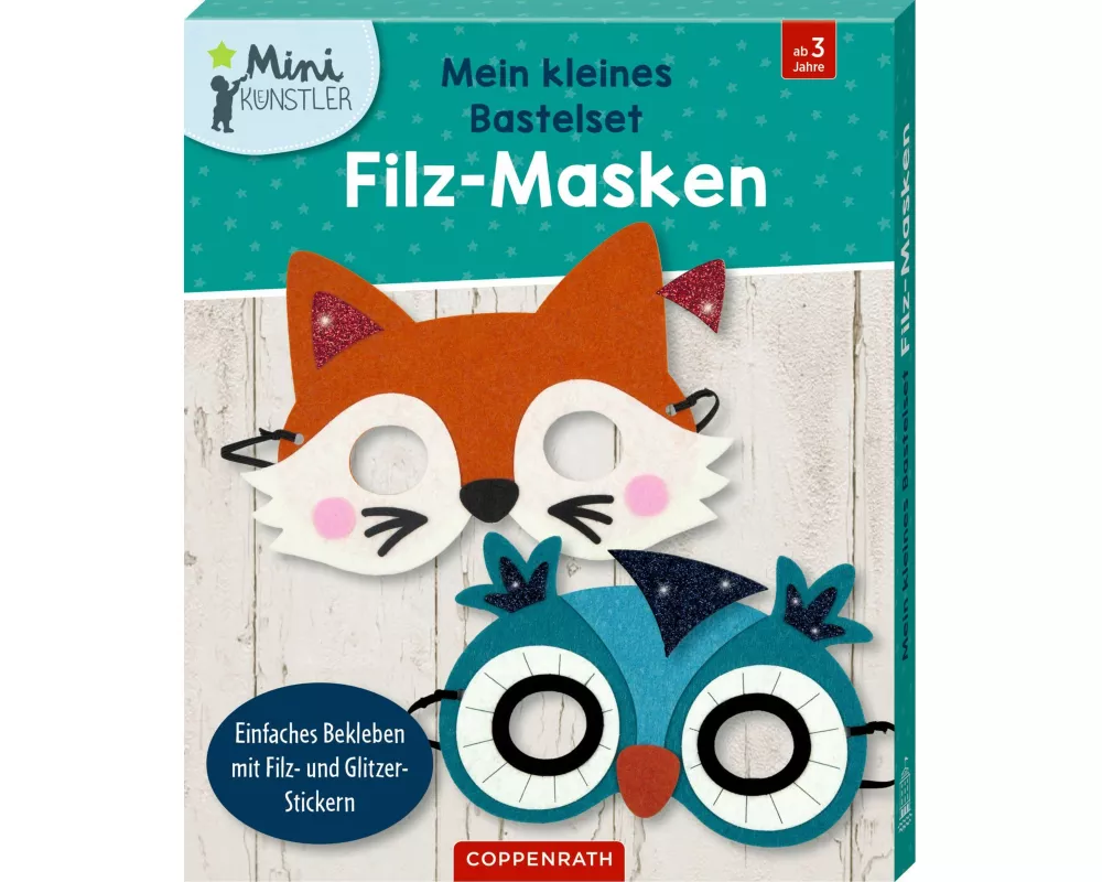 Mein kleines Bastelset: Filz-Masken