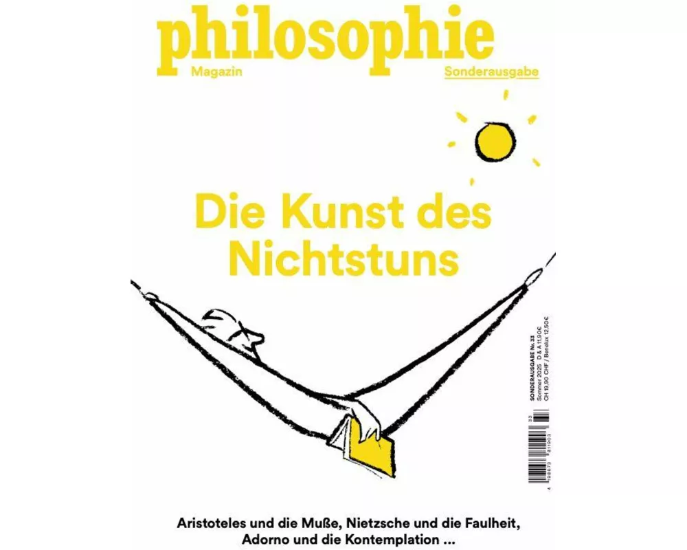 Philosophie Magazin Sonderausgabe "Die Kunst des Nichtstuns"
