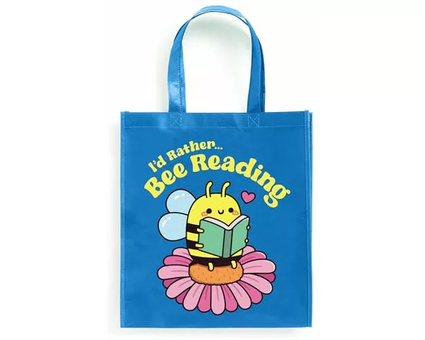 I'd Rather Bee Reading Reusable Shopping Bag