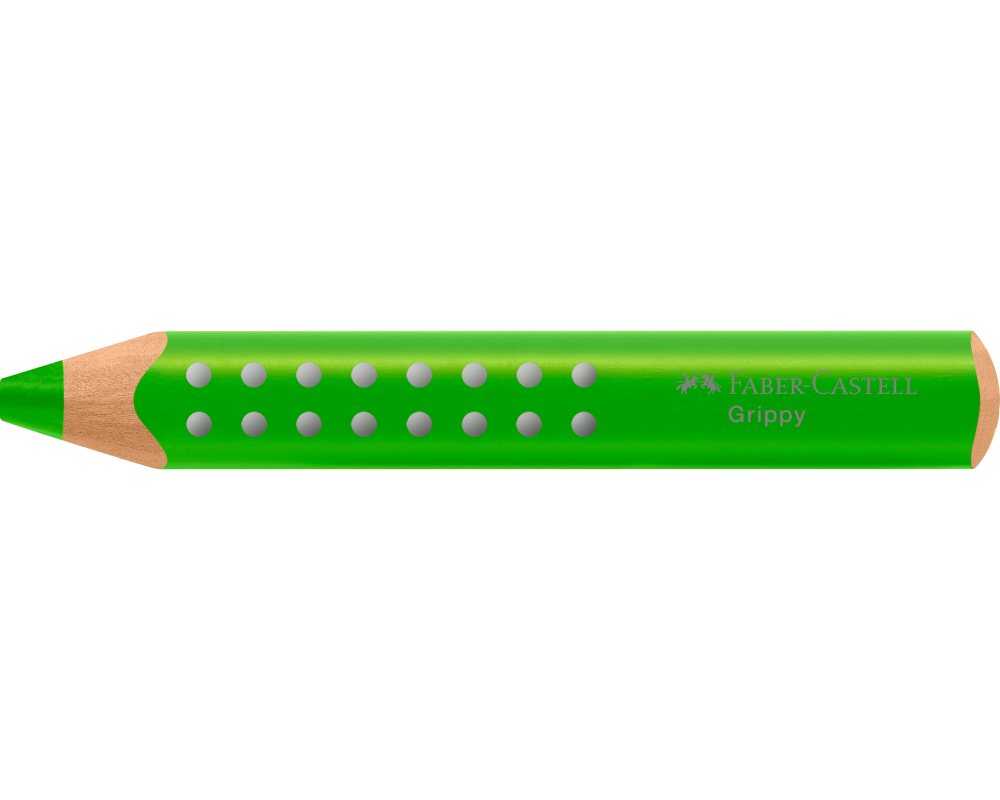 FABER-CASTELL Farbstift Grippy 110666 apfelgrün
