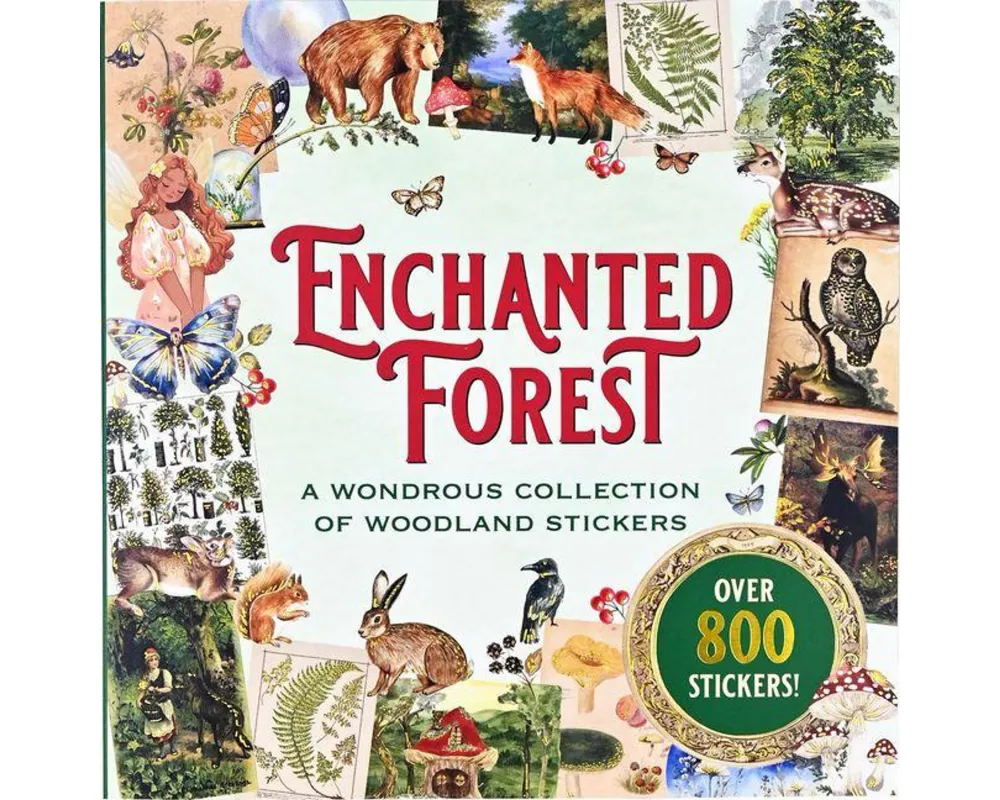 Enchanted Forest Sticker Book (Over 800 Stickers!)