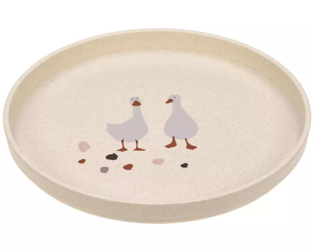 Lässig Kinderteller Tiny Farmer Goose Nature