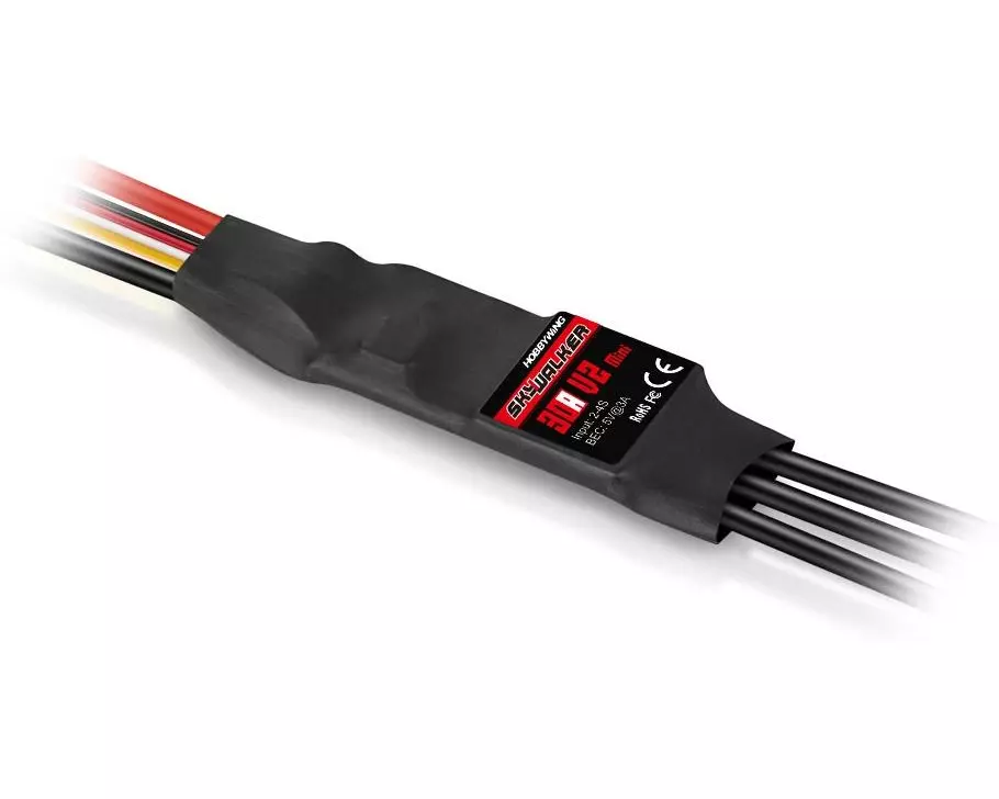 Hobbywing Brushless Regler Skywalker V2 Mini 30A 2-4s