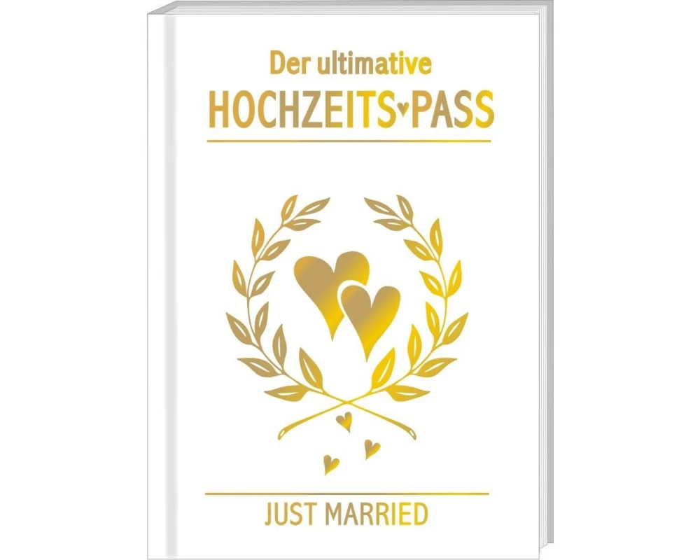 Trendcompany Geschenkbuch Hochzeitspass