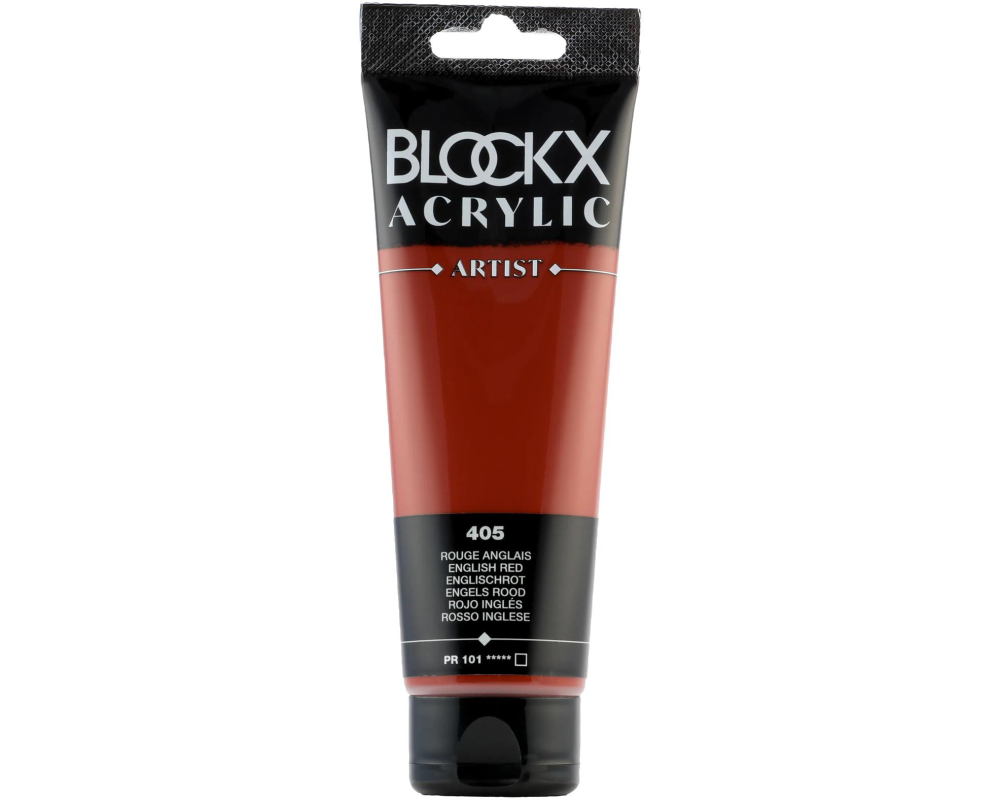 BLOCKX Acrylfarbe 120ml 60405BXC englischrot