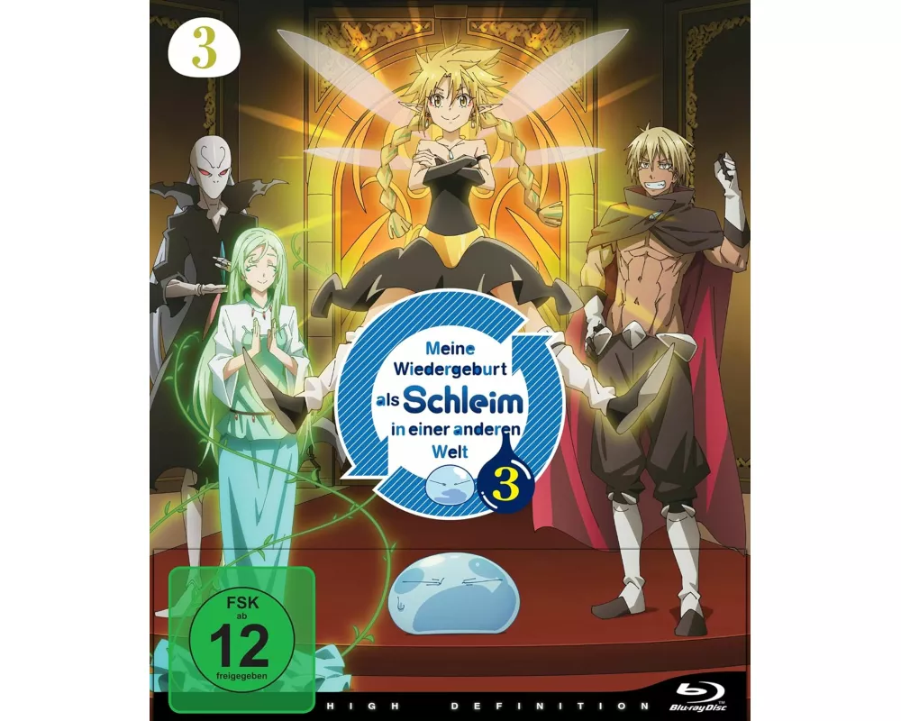 Meine Wiedergeburt als Schleim in einer anderen Welt - Staffel 3 - Vol.3 - [Blu-ray]