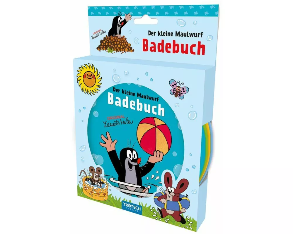 TRÖTSCH - Der kleine Maulwurf Badebuch