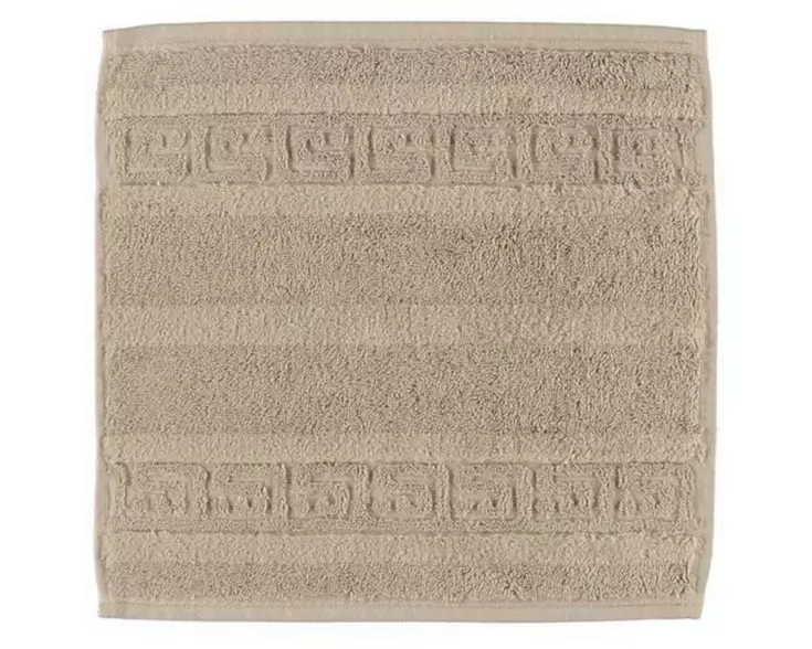 Cawö Waschlappen Noblesse 30 x 30 cm, Beige