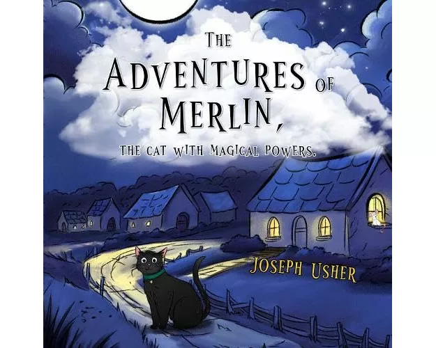 The adventures of Merlin, the cat with magical powers.