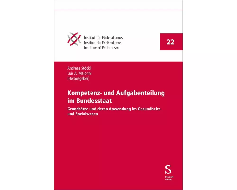 Kompetenz- und Aufgabenteilung im Bundesstaat