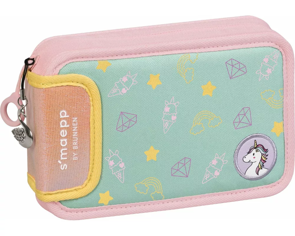 Federmäppchen 2 Klappen Unicorn