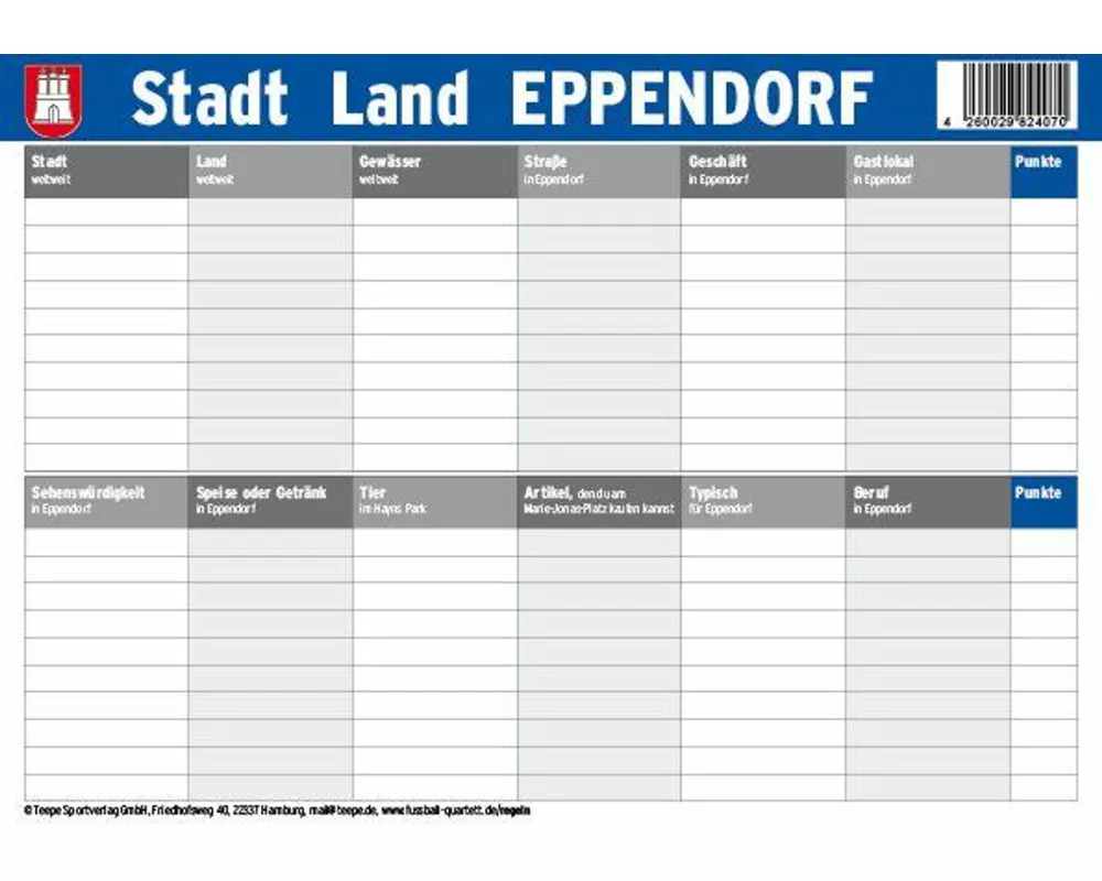 Hamburg: Stadt Land Eppendorf
