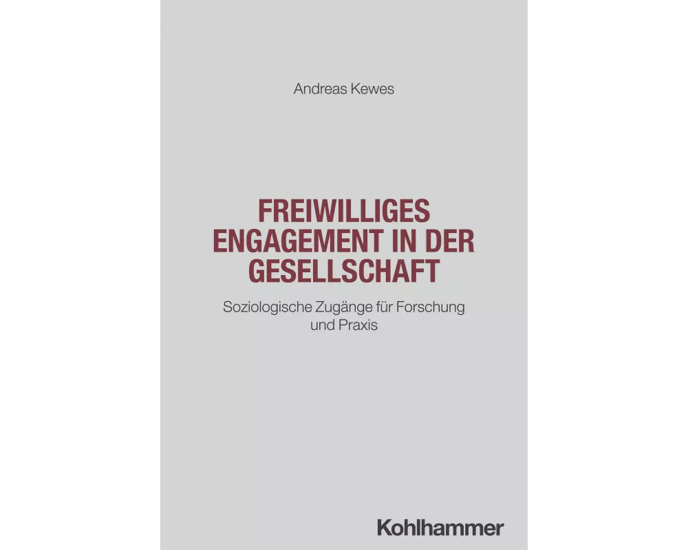 Freiwilliges Engagement in der Gesellschaft