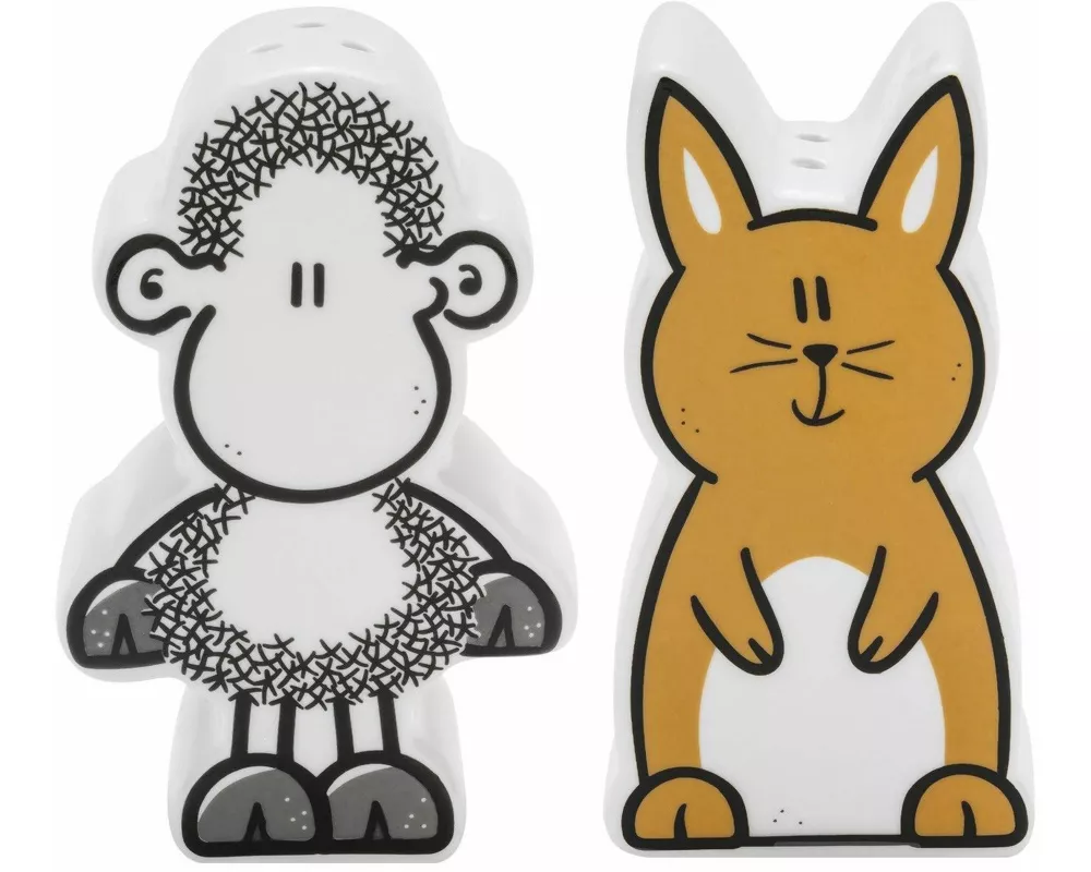 Salz- u. Pfefferstreuer Lieblingshase