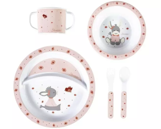 Sterntaler Kindergeschirrset Emmi Girl 5-teilig