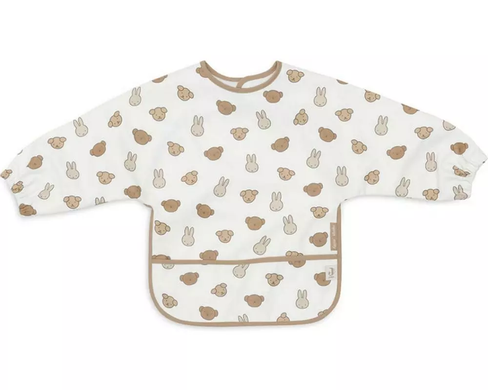 Jollein Ärmel-Lätzchen wasserdicht Miffy and Friends 75 x 40 cm
