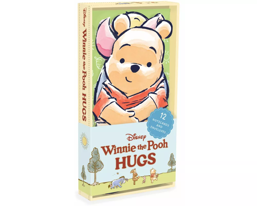 Disney Winnie the Pooh Hugs Notecards