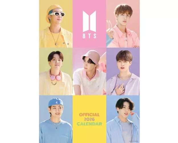 Bts 2026 A3 Calendar