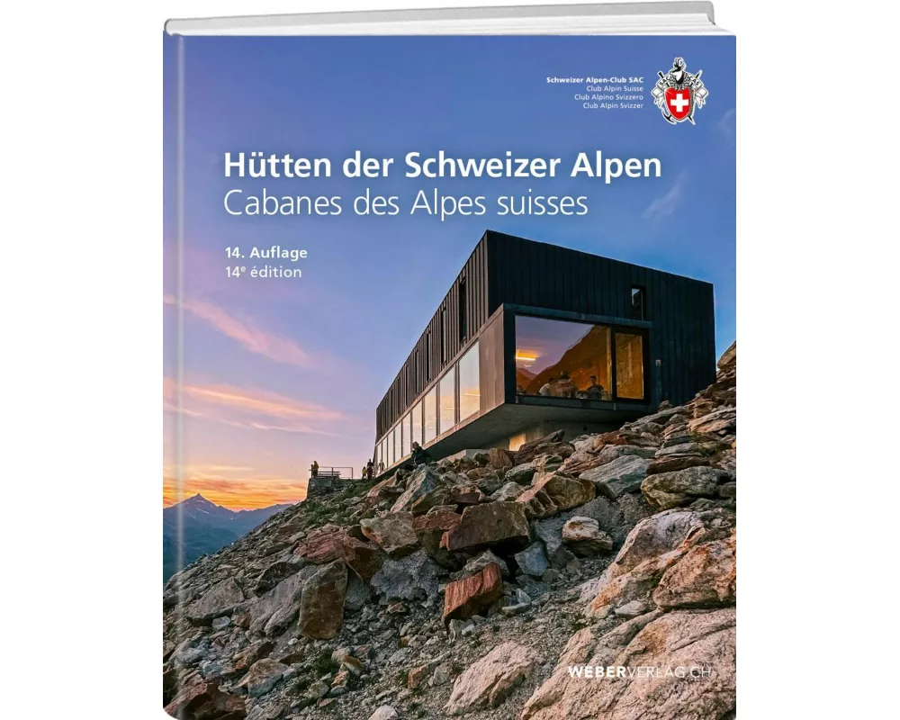 Hütten der Schweizer Alpen
