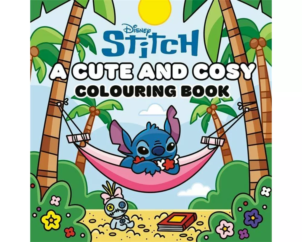 Disney Stitch: A Cute and Cosy Colouring Book