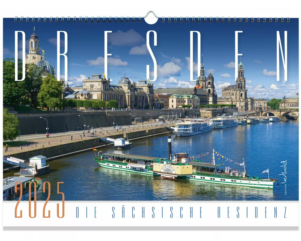 Kalender Dresden 2026 - Die Sächsische Residenz