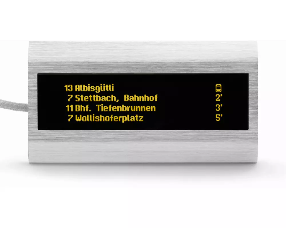 Tramli Abfahrtsanzeige Display 2. Gen.