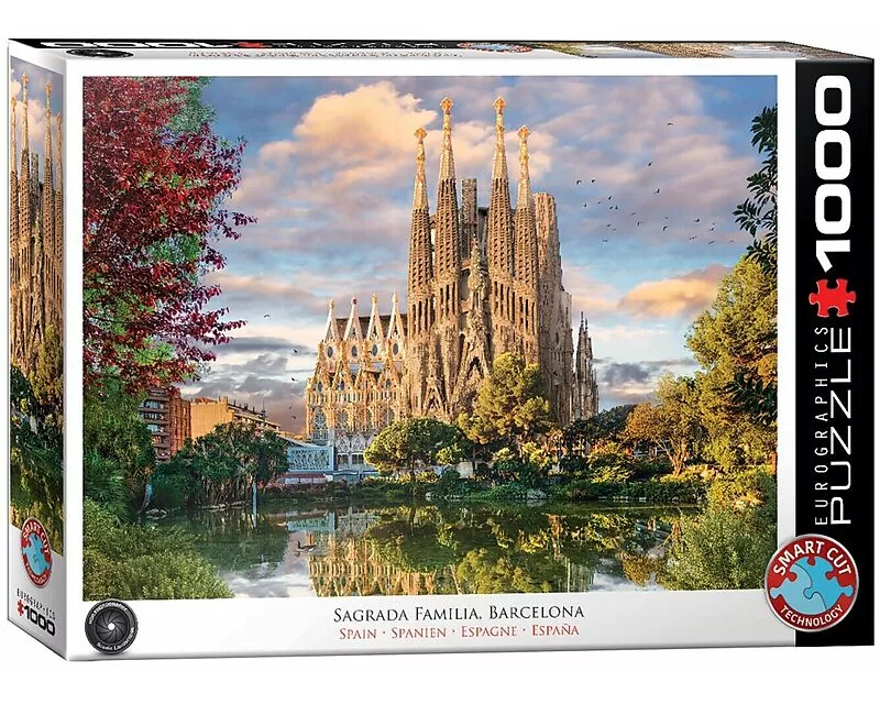 Puzzle 1000 Teile - Sagrada Familia - Barcelona