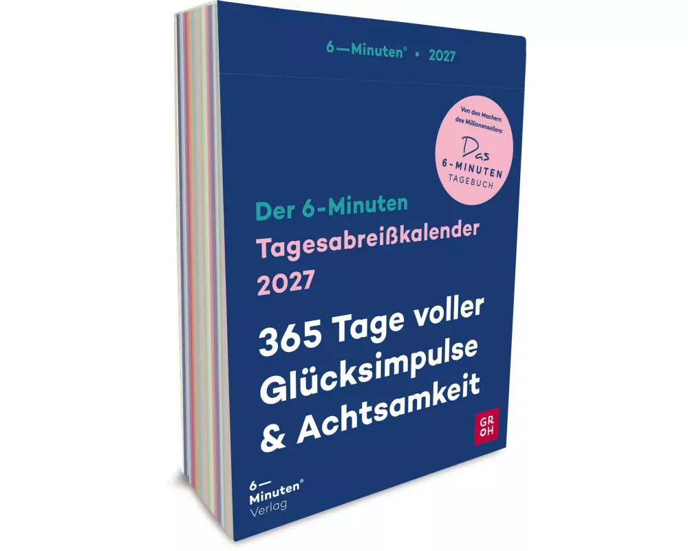 Tagesabreißkalender 2027: 6-Minuten