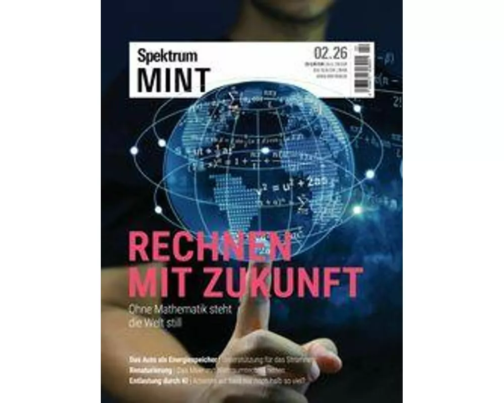 Spektrum MINT 2/2026 - Rechnen mit Zukunft