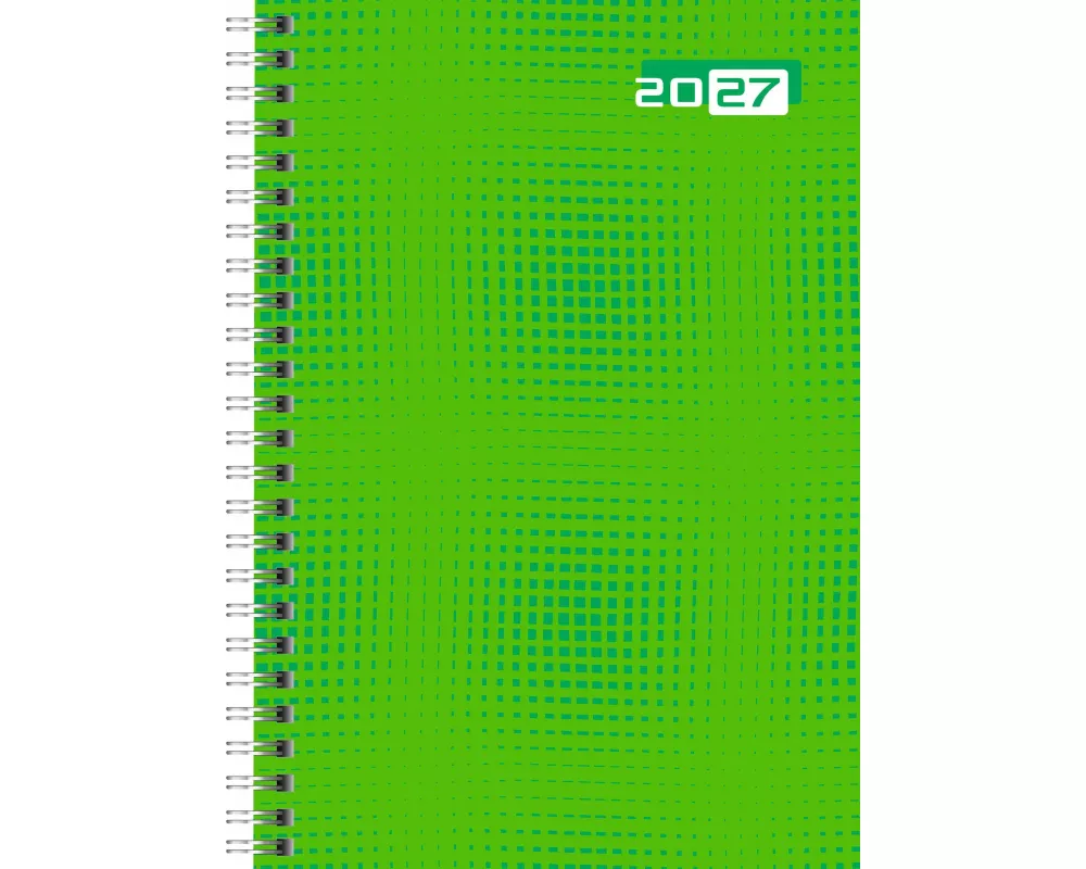 rido/idé 7021007017 Buchkalender Mod. futura 2 2027 A5, Papier, grün