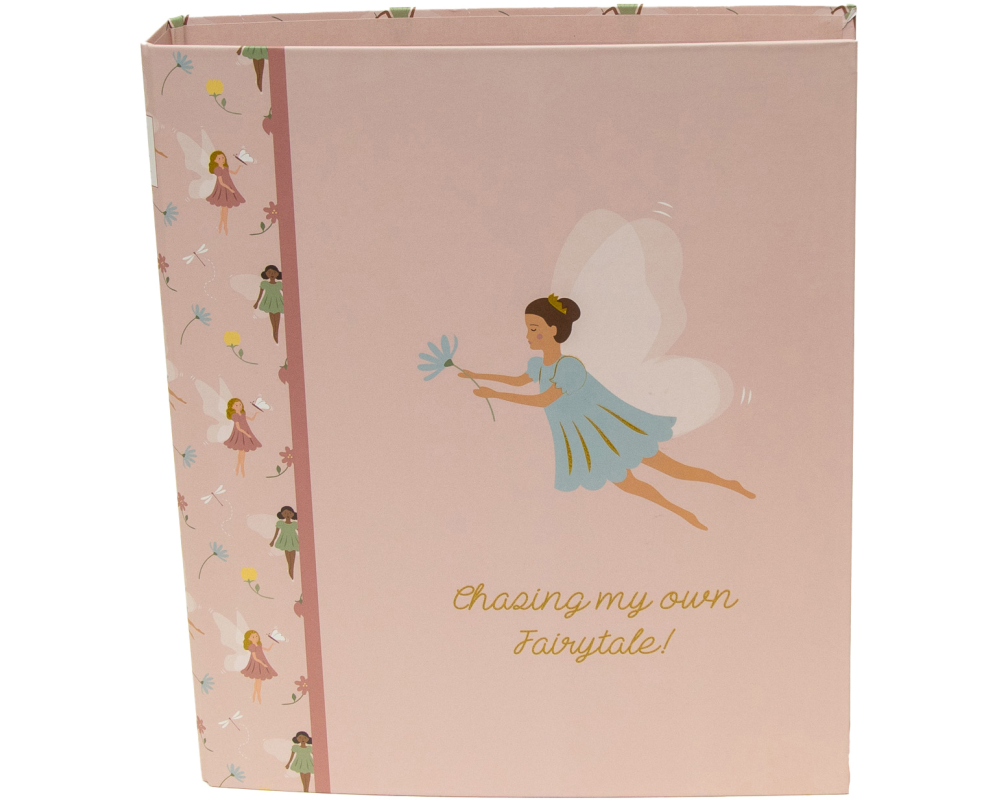 ANCOR Ringbuch A4 128482 B'log Fairies Rose, 2 Ringe