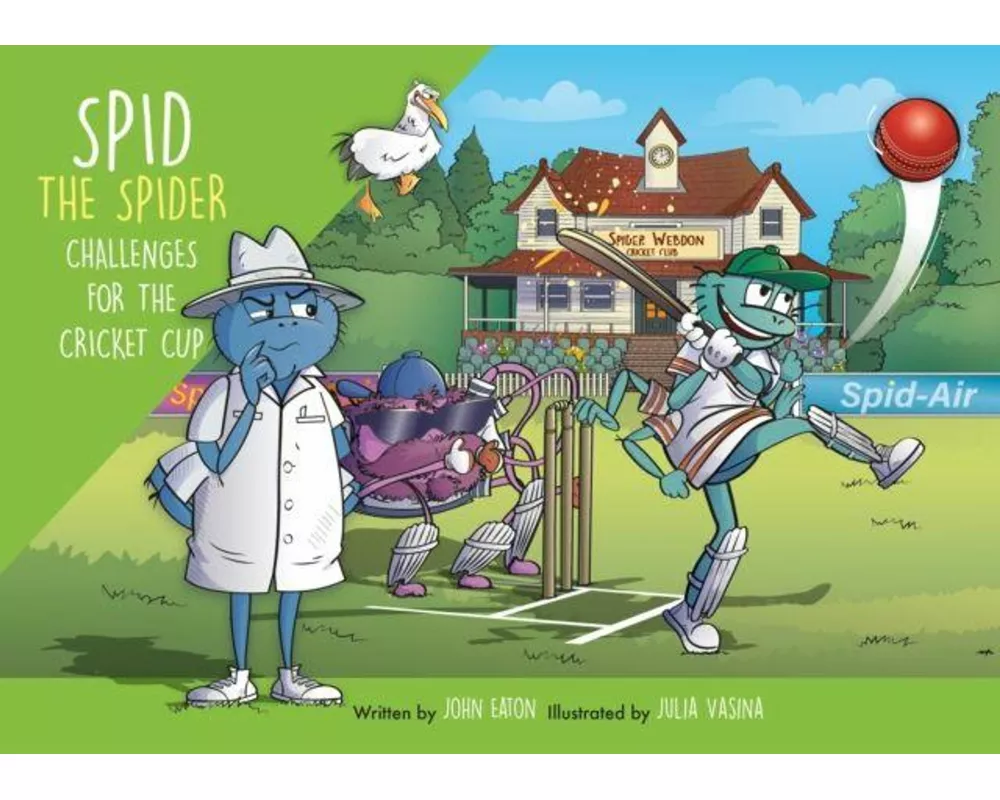 Spid the Spider Challenges for the Cricket Cup
