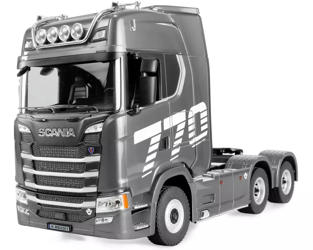 Amewi Lastwagen Scania 770 S 6 x 4 1:18 RTR Silber