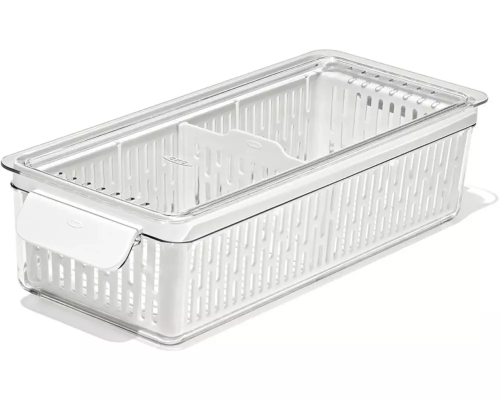Oxo Good Grips Kühlschrankorganizer Produce Saver, 37.6 x 15.1 x 9.1 cm
