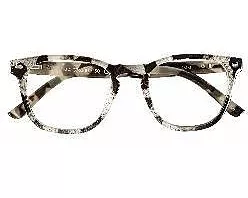 Brille. ISLA G76300 grau havanna +2,50 dpt Lesebrille mit Etui und Tuch in einer Box