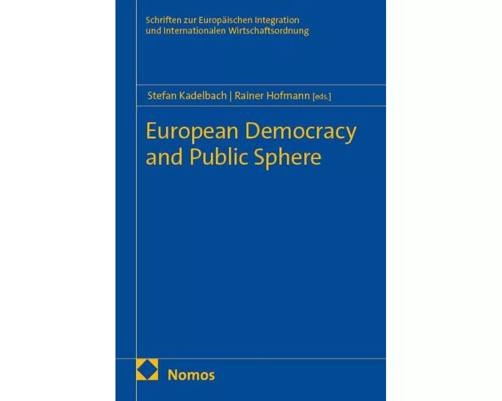 European Democracy and Public Sphere
