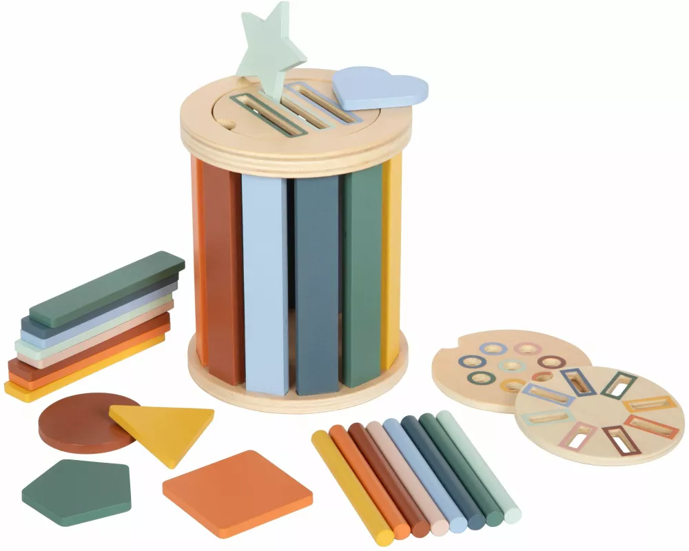 Montessori Sortierspiel mit Trommel