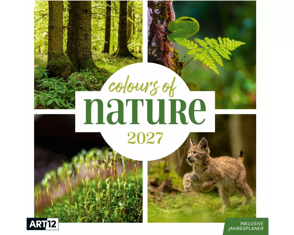Colours of Nature Kalender 2027 - 30x30 - Art12