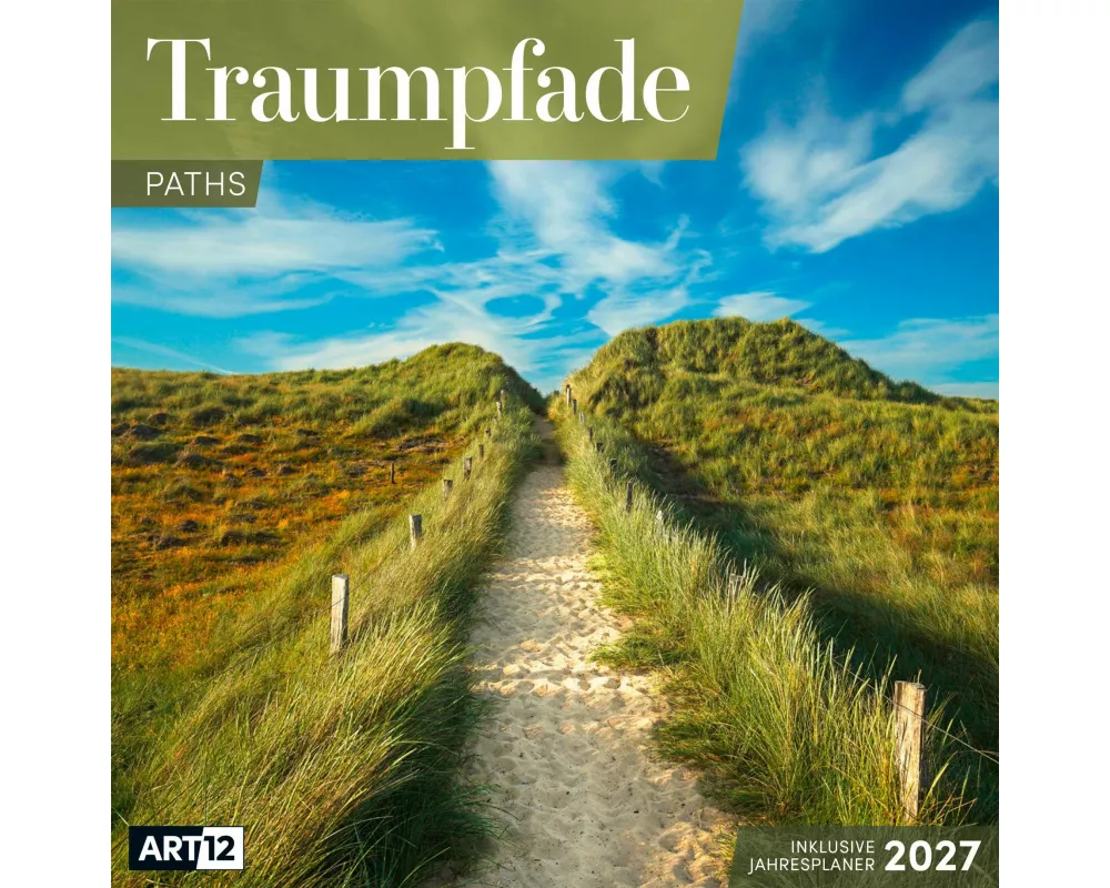 Traumpfade Kalender 2027 - 30x30 - Art12