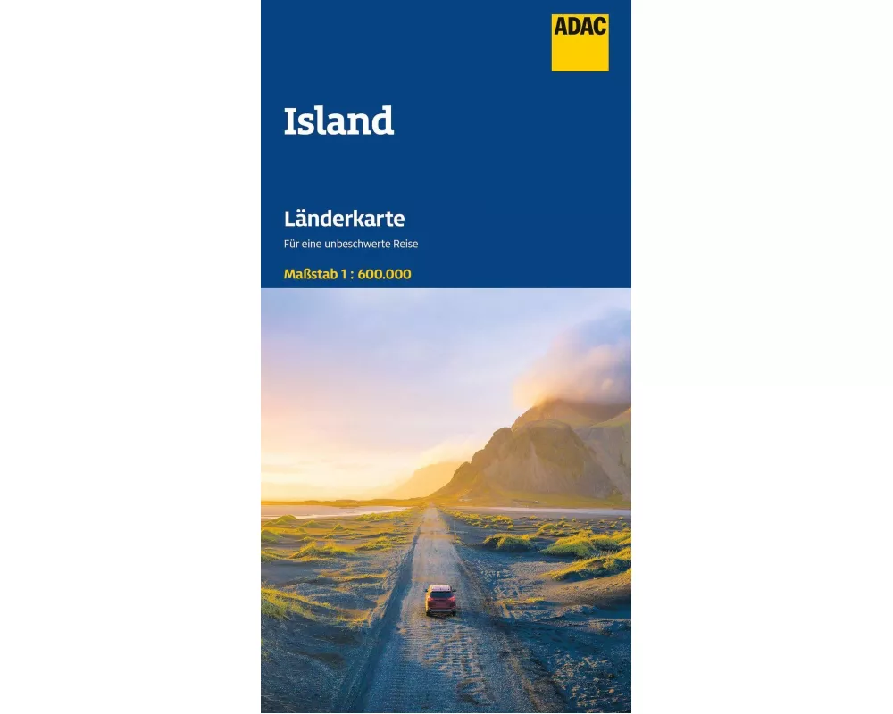 ADAC Länderkarte Island 1:600.000