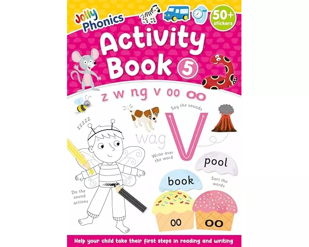 Jolly Phonics Activity Book 5