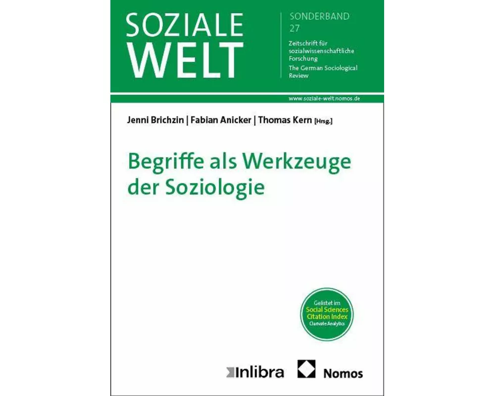 Begriffe als Werkzeuge der Soziologie