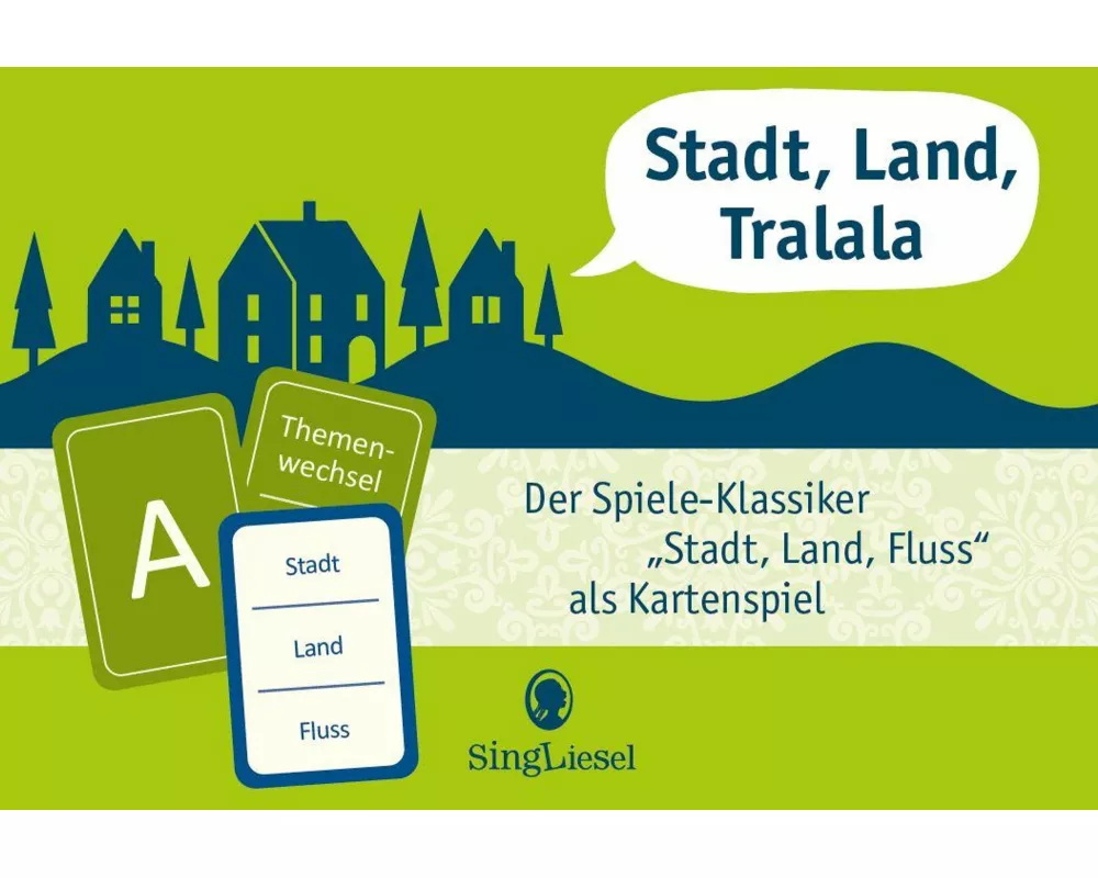 Stadt, Land, Tralala | "Stadt, Land, Fluss" als Kartenspiel