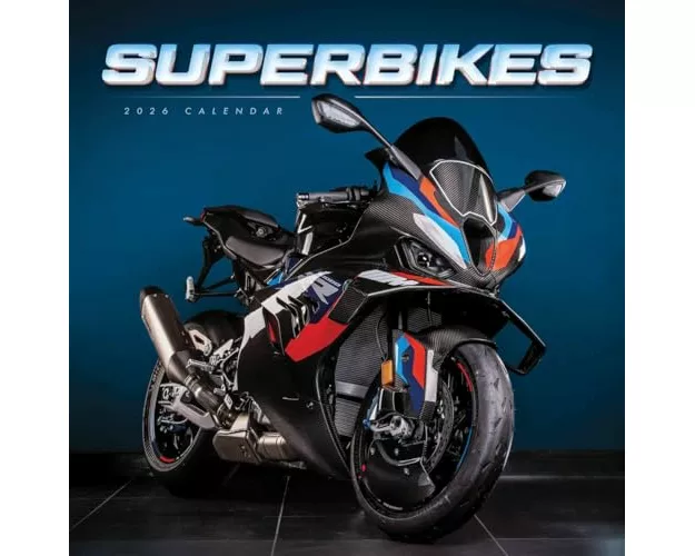 Superbikes Wiro Wall Calendar 2026