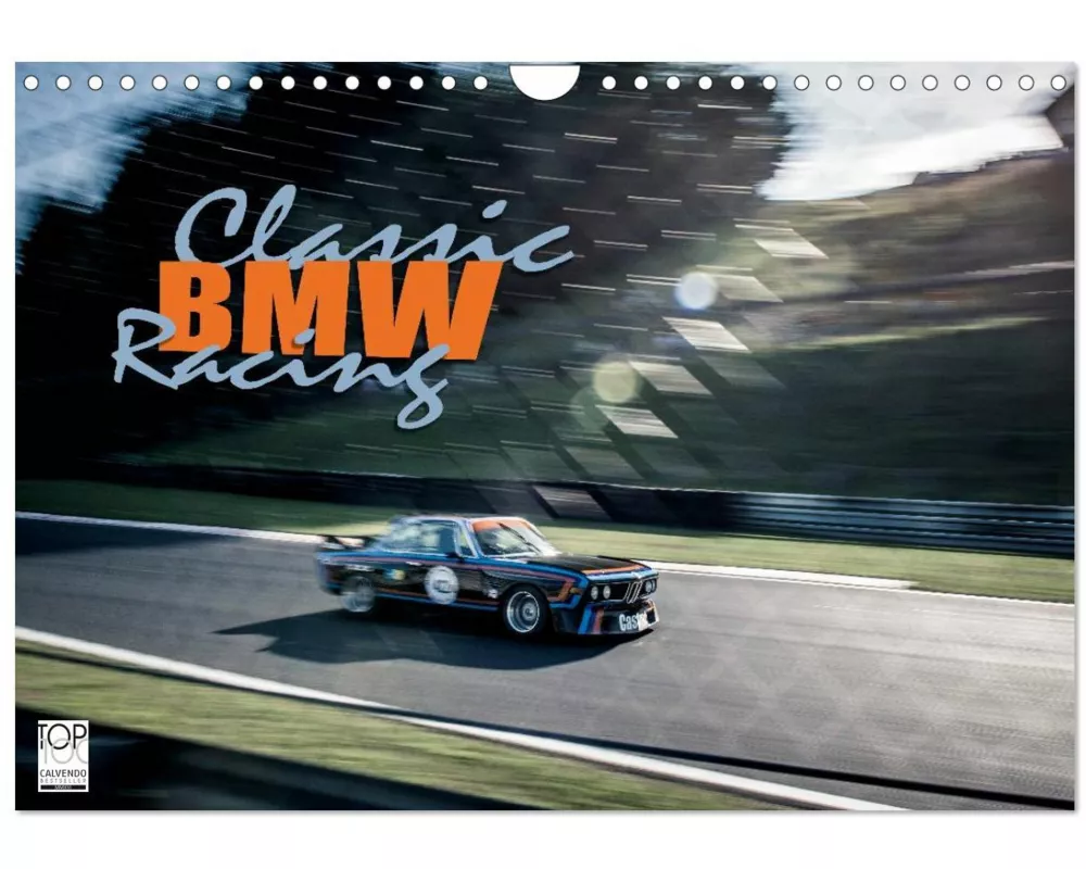 Classic BMW Racing (Wandkalender 2026 DIN A4 quer), CALVENDO Monatskalender
