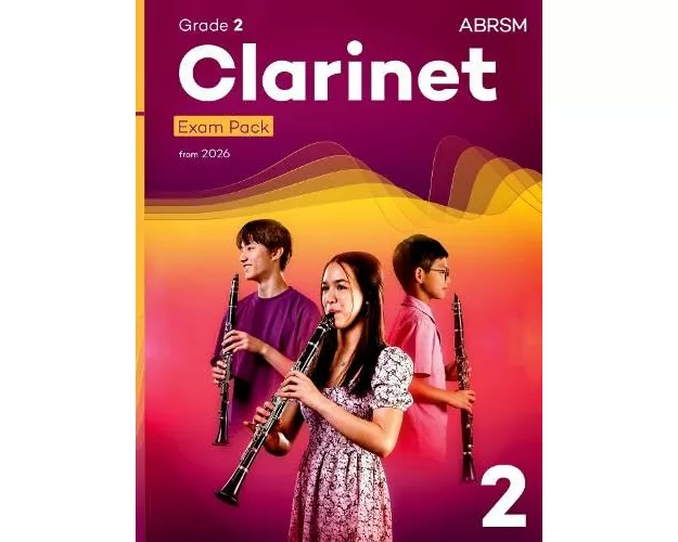 Clarinet Exam Pack from 2026, ABRSM Grade 2
