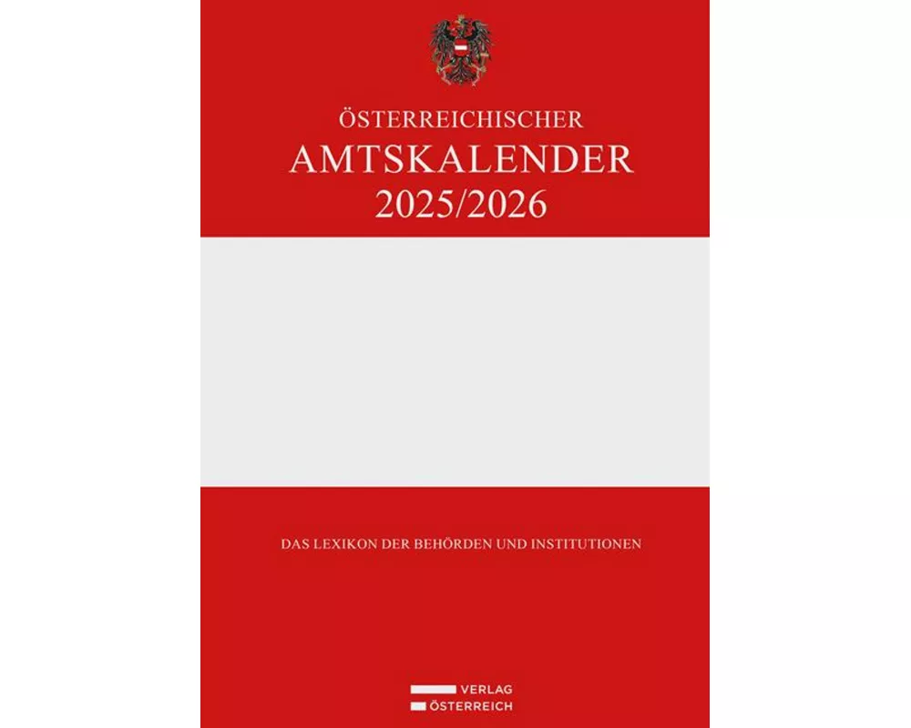 Österreichischer Amtskalender 2025/2026