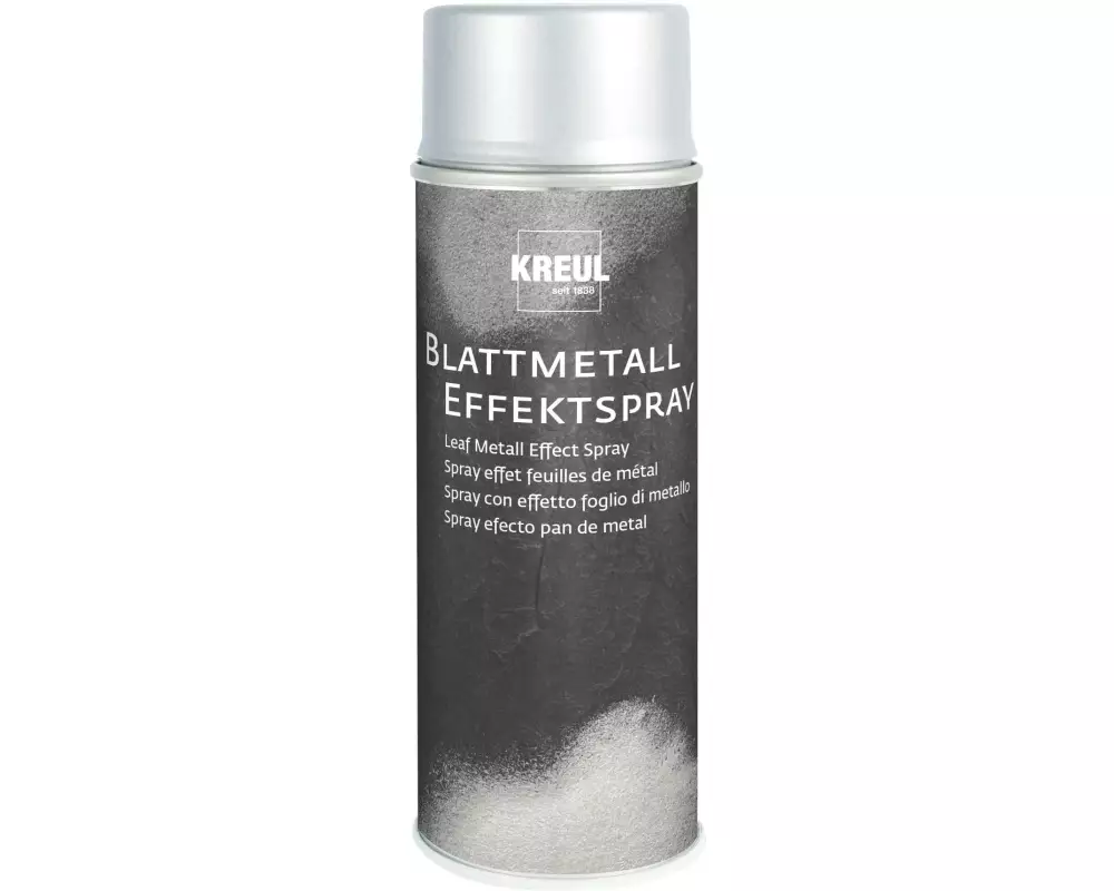 Kreul Effektfarbe Kreul Blattmetall Silber, 400 ml