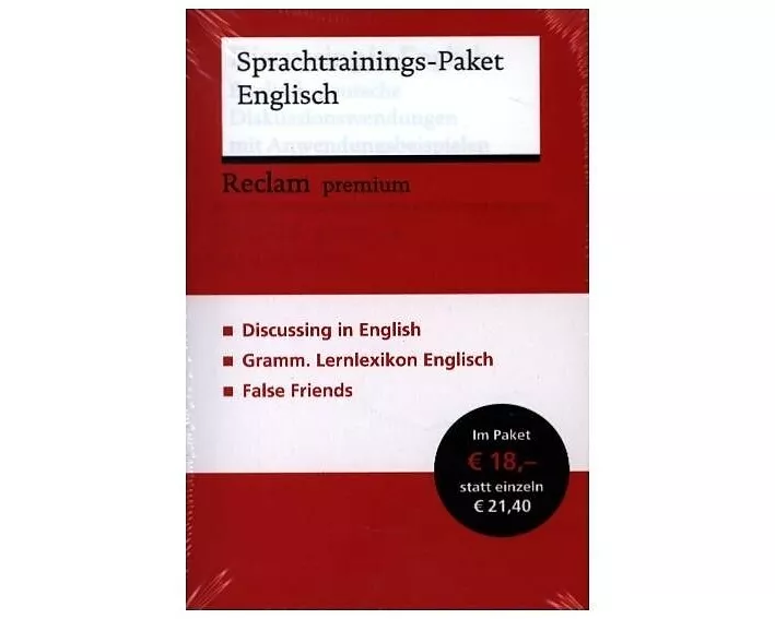 Sprachtrainings-Paket Englisch