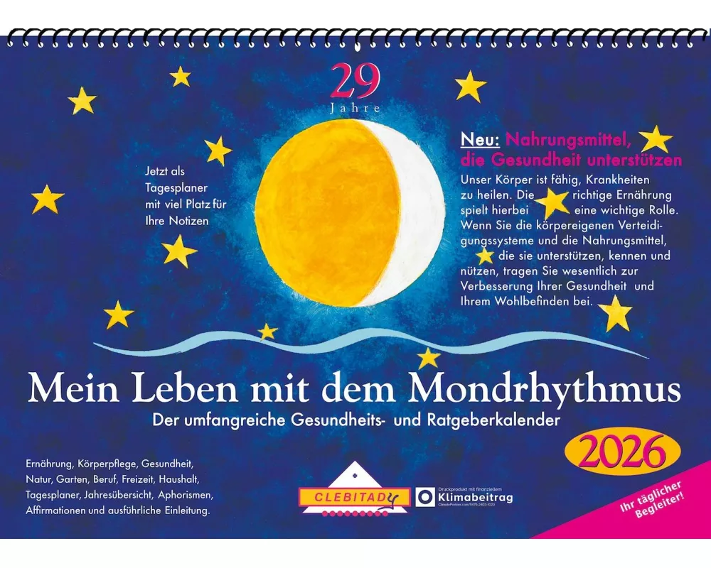 Mein Leben mit dem Mondrhythmus 2026